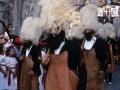 Desfile de los hacheros el día del Alarde