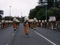 Desfile de los hacheros el día del Alarde