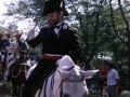 El burgomaestre a caballo el día del Alarde
