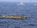 La trainera Ama Guadalupekoa en una regata