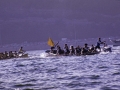 Regatas de traineras en Hondarribia