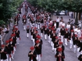 Desfile de la compañía "Mendelu" el día del Alarde