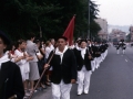Desfile de la compañía "Done Pedro Itsas Gizonen Kofradia" el día del Alarde