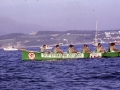 La trainera Ama Guadalupekoa en una regata de traineras