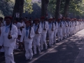 Desfile de la compañía "Beti Gazte" el día del Alarde