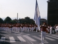 Desfile de una compañía el día del Alarde