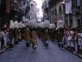 Desfile de los hacheros el día del Alarde
