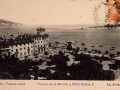 Fuenterrabía : parque de la Marina y Hotel Carlos V