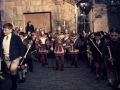 Los romanos durante la procesión de Semana Santa
