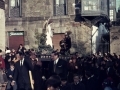 La oración del huerto a su paso por las calles de Hondarribia durante la procesión de Semana Santa
