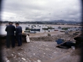 Arrantzales en el muelle de Hondarribia