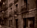 Bar Echeberria en la Kale Nagusia de Hondarribia