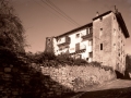 Casas y calles en casco antiguo