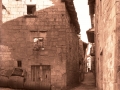 Casas y calles en casco antiguo