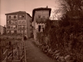 Casas y calles en casco antiguo