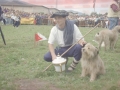 Pastor y perro premiados