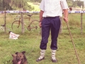 Pastor con su perro