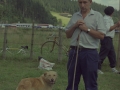 Pastor con su perro