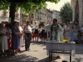 Actos religiosos de inauguración de la ermita Kurtzetxo tras su restauración