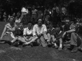 Grupo de amigos en las campas de Urbia