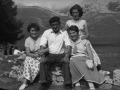 Familia en las campas de Urbia