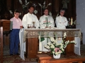 Actos religiosos de inauguración de la ermita de Santa Magdalena