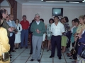 Asistentes a los actos de inauguración de la sociedad Txantxiku Txoko