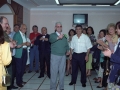 Asistentes a los actos de inauguración de la sociedad Txantxiku Txoko