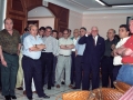 Asistentes a los actos de inauguración de la sociedad Txantxiku Txoko