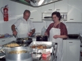 Cocineros de los actos de inauguración de la sociedad Txantxiku Txoko