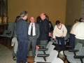 Momento de la inauguración del Auditorium de la Iglesia de Santa Ana. Entre los asistentes se encuentran Eli Galdos e Imanol Murua