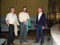 Asistentes a la inauguración del Auditorium de la Iglesia de Santa Ana