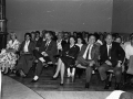 Asistentes al concierto de inauguración del convento-auditorium de Santa Ana. Entre ellos Eli Galdos, Imanol Murua y Esther Larrañaga