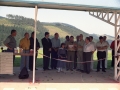 Actos de inauguración de las instalaciones de tiro al plato. Entre los asistentes se encuentran Eli Galdos y Angel Iturbe