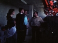 Angel Iturbe junto con otras personas en la inauguración de las instalaciones de tiro al plato