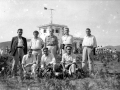 Grupo de montañeros el día de la inauguración