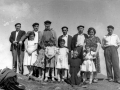 Familia en Irimo el día de la inauguración