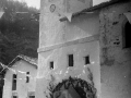 "Aguinaga (Eibar). La nueva torre de la Iglesia inaugurada el año 1954"