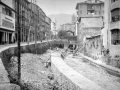 "Eibar. Cubrimiento del rio Ego, calle Bidebarrieta"