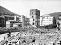 "Eibar. Calle Maria Angela y el Torreon de la Casa Zuloaga"