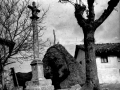 "Eibar. Paisaje de Urki con la antigua cruz"