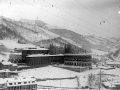 "Eibar. Vista de Isasi con la nevada"