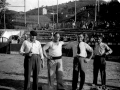 Txomin 110 kg-ko berunezko blokea altxatzeko probaren ondoren