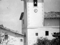 Nueva torre de  la iglesia de San Miguel de Aginaga