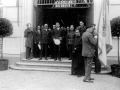 "Eibar. El Director tecnico de las minas de Almaden D. Cesar Madariaga en la Escuela de Armeria"