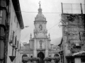 "Elgoibar. Torre de la Iglesia Parroquial y el Ayuntamiento"