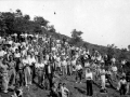 Grupo de montañeros en Arno el día de la inauguración