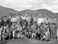 Grupo de montañeros en Moru el día de la inauguración