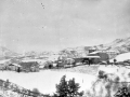 Vista general de Itsaso con la nevada