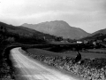 Vista del monte Izarraitz desde Urrestilla